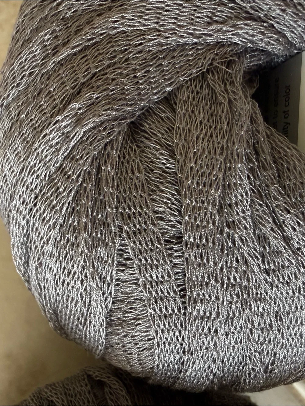 TAHKI Yarns Malibu Mercerized Cotton Yarn in Steel Gray - 2 Balls